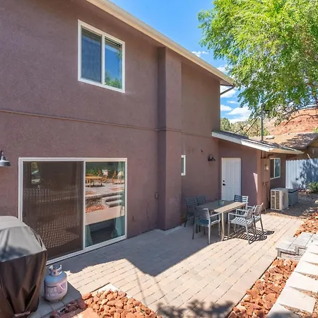 Amethyst Retreat. Back Yard With Hot Tub & Views! Villa Sedona Exterior photo