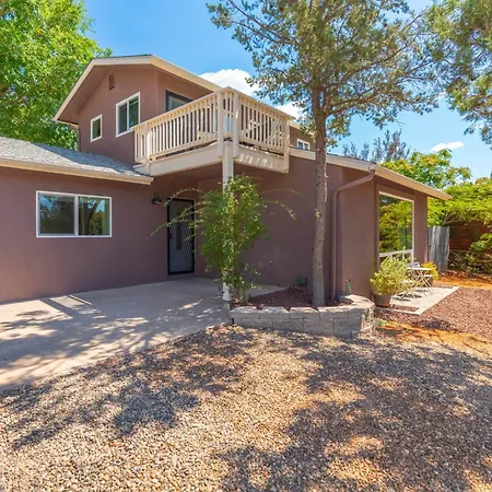 Amethyst Retreat. Back Yard With Hot Tub & Views! Villa Sedona Exterior photo